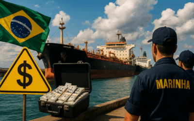 Receita Federal e Marinha retêm dois navios com 91 milhões de litros de diesel e investigam fraude bilionária no comércio de combustíveis