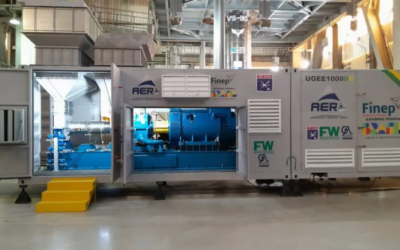 Brasil ganha primeira turbina a gás para geração de eletricidade movida a etanol