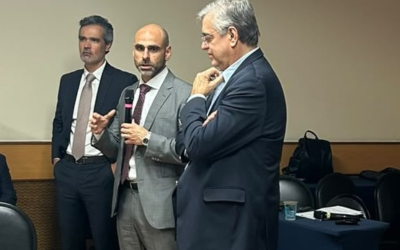 Secretário de Fazenda do RJ conversa com Associadas à BRASILCOM